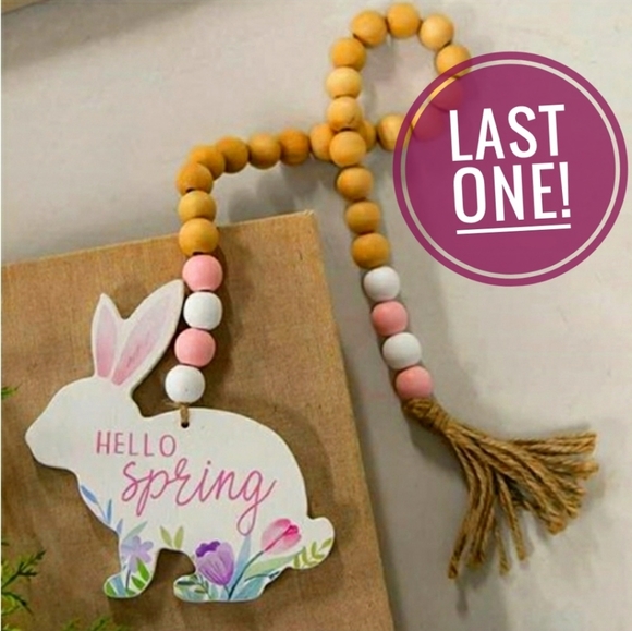 Other - 🐰🐰 Bunny Wood bead Garland